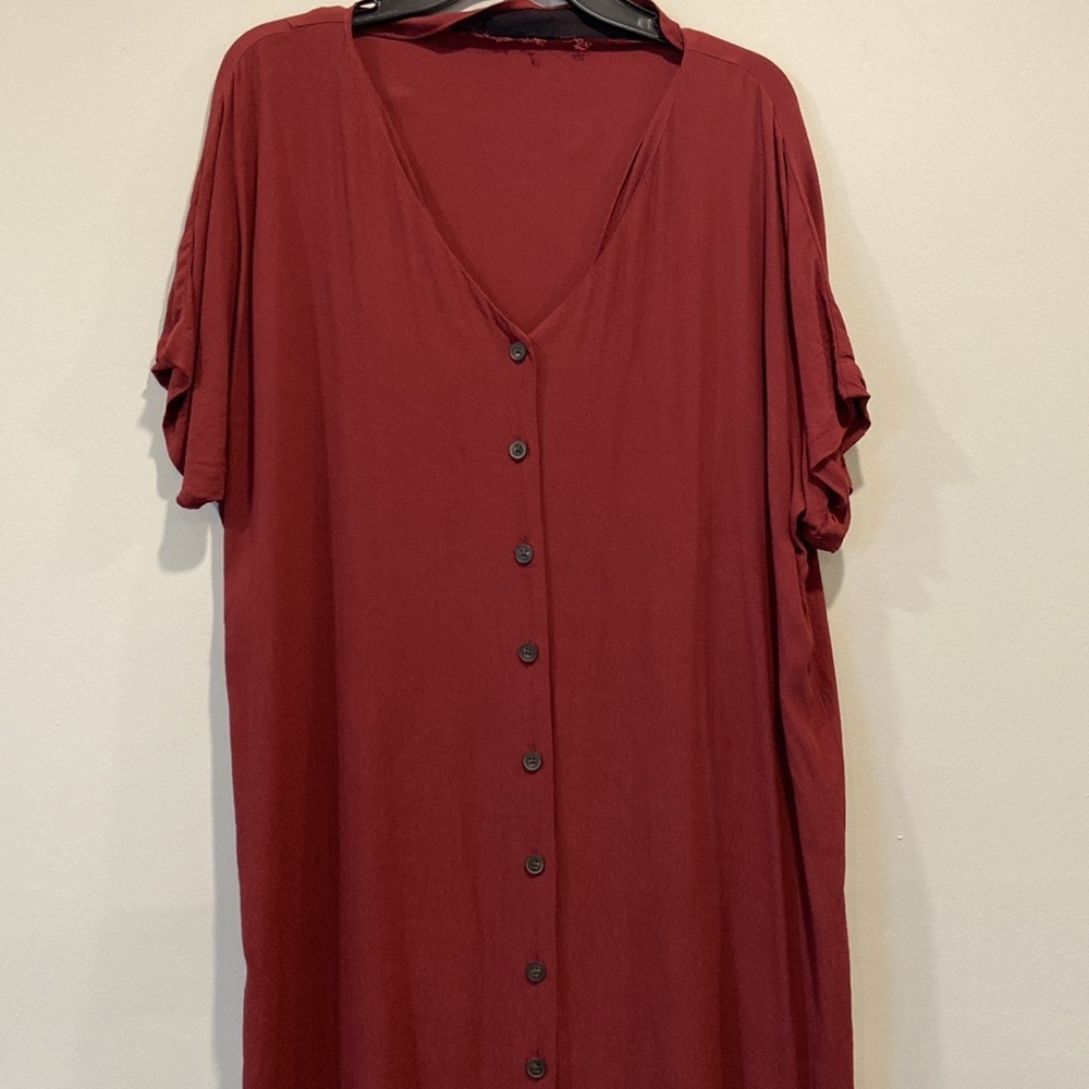 madewell button dress.
